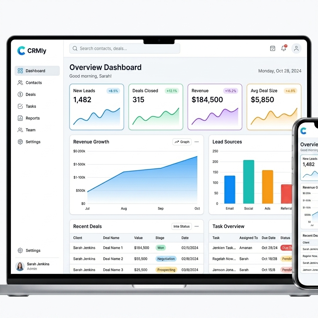 CRM Dashboard